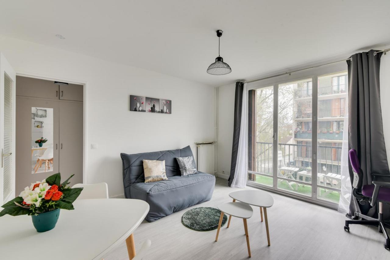 Budget Apart With Balcony Near Paris Apartment Bondy Bagian luar foto